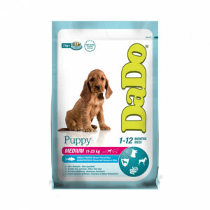 Dado - Puppy Medium Pesce e riso da 12kg