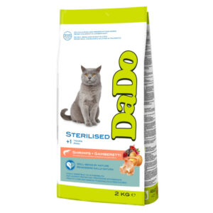 DADO GATTO STERILISED Gamberetti 2 Kg