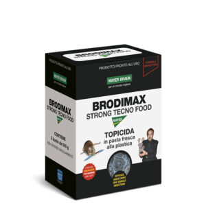 BRODIMAX STRONG TECNO FOOD - Topicida alla plastica