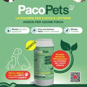 PacoPets - Polvere Naturale per cucce e lettiere